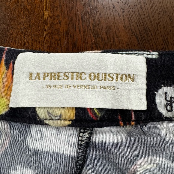 La Prestic Ouiston GIUDECCA Novelty Pattern Pants Size US 4 - Picture 4 of 9